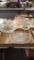 Lot of glass cake stand & candy dishes