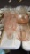 Lot of pink depression glass