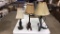 Lot of 3 tabletop lamps