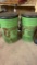Pair wildlife feeder buckets