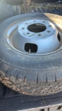 17” truck tire and wheel