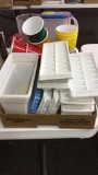 Lot of ice trays