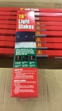 16” light stakes