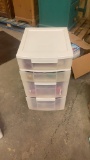 4 drawer cabinet with ornaments