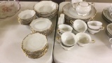 52 pcs Bristol china- Essex Hand Painted S-3470