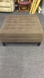 36”x36” brown ottoman