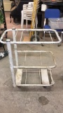 Metal rolling cart