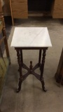 Small table with marble top