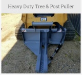 Skid Steer Post and Tree Puller