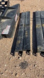 1-Pair 6’ pallet Fork Extensions