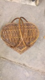 Heart shaped picnic basket