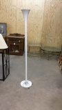 White floor lamp