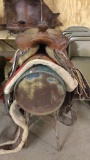Saddle blanket & saddle