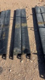 1-pair 6’ Pallet Fork Extensions