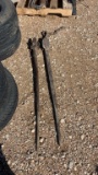 Lot of 2 chain tongs