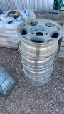 Set of 4 7.00x16” GM alum rims