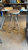 Iron bar hight table