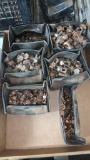 Lot Misc Copper Split Bolts