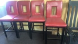 Set of 4 bar chairs