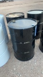 Blk 55 gal drum