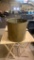 Large brass pot