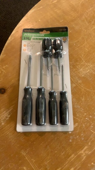 New 6pc screwdriver set