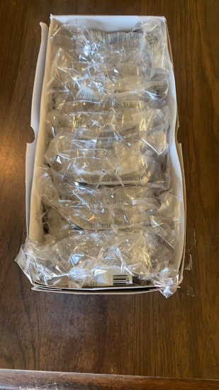 Lot of 12 clear lens safety glasses