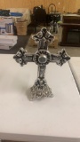 Decorative silver cross