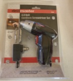 New DrillMaster 4.8v cordless screwdriver set