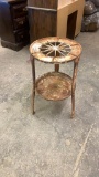 Cast iron plant stand