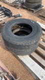 Pair of 7.00/R15 tires