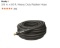 HUSKY 3/8”x50’ HD rubber hose & dual foot