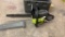 RYOBI 16” 2-cycle chainsaw w/HD case