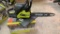 RYOBI 14” 2-cycle chainsaw