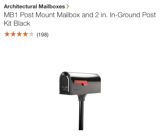 Mailbox & Post Kit