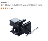 BESSEY 4” HD workshop vise