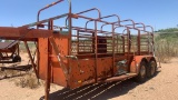 BURRUS 16’ Stock trailer