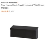 Lot of 2 New Townhouse Black horizontal wall