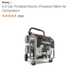 New HUSKY 4.5G silent air compressor