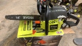 RYOBI 14” 2-cycle chainsaw