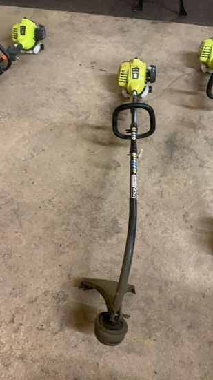 RYOBI 2cycle curved shaft gas string trimmer