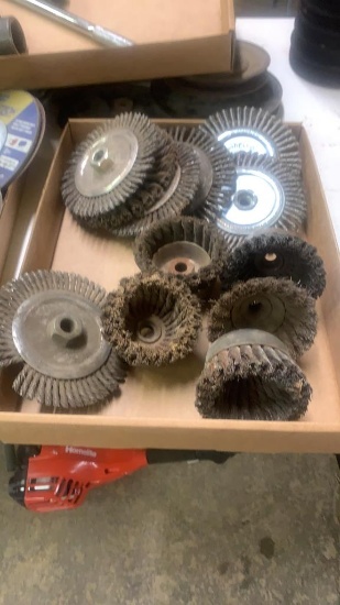Lot of misc wire wheels