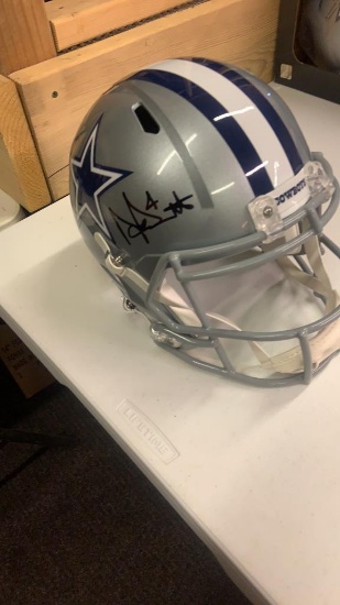 Dak Prescott autographed Helmet