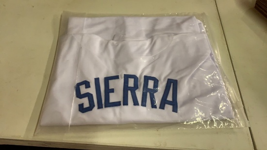 Ruben Sierra autographed jersey
