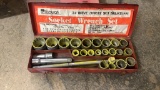 Pittsburgh 3/4” drive socket set