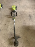 RYOBI 2cycle curved shaft gas string trimmer
