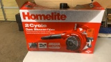 HOMELITE 2cycle gas blower/vac