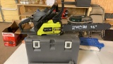 RYOBI 16” 2cycle chainsaw w/HD case