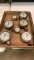 Lot of pressure gauges