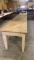 10’x30” wood work table